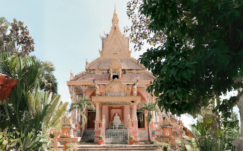 Ngôi chùa Khmer cổ với diện mạo cổ kính và uy nghi