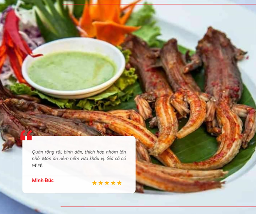 Tài khoản Minh Đức đã bình luận trên Foody về quán ăn Phú Quý