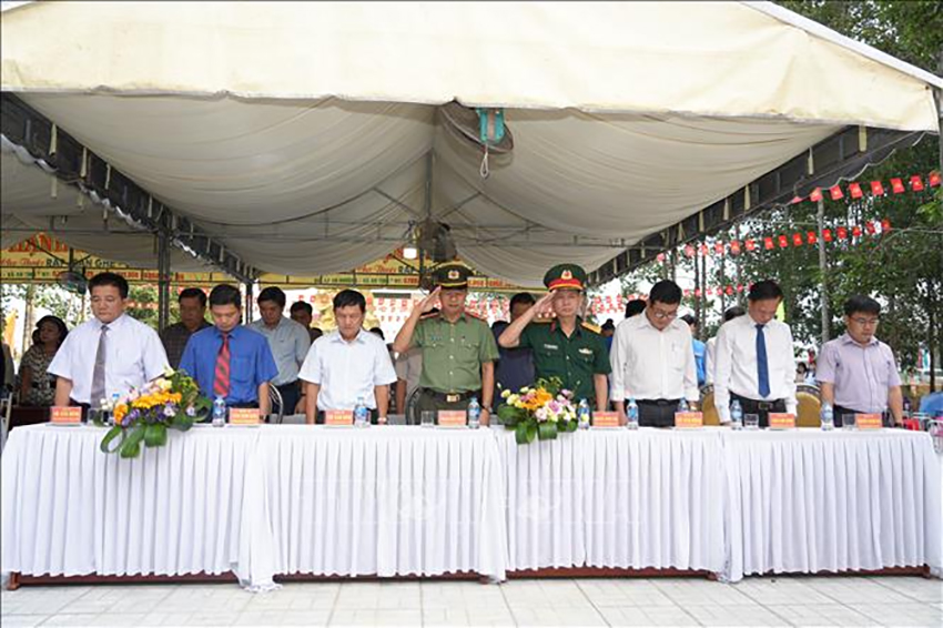  Kỷ niệm ngày Hội thề Rừng Rong được tổ chức tại khu di tích lịch sử Rừng Rong 