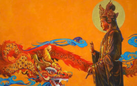 Tượng Phật Bà Tây Bổ Đà Sơn (núi Bà Đen, Tây Ninh)